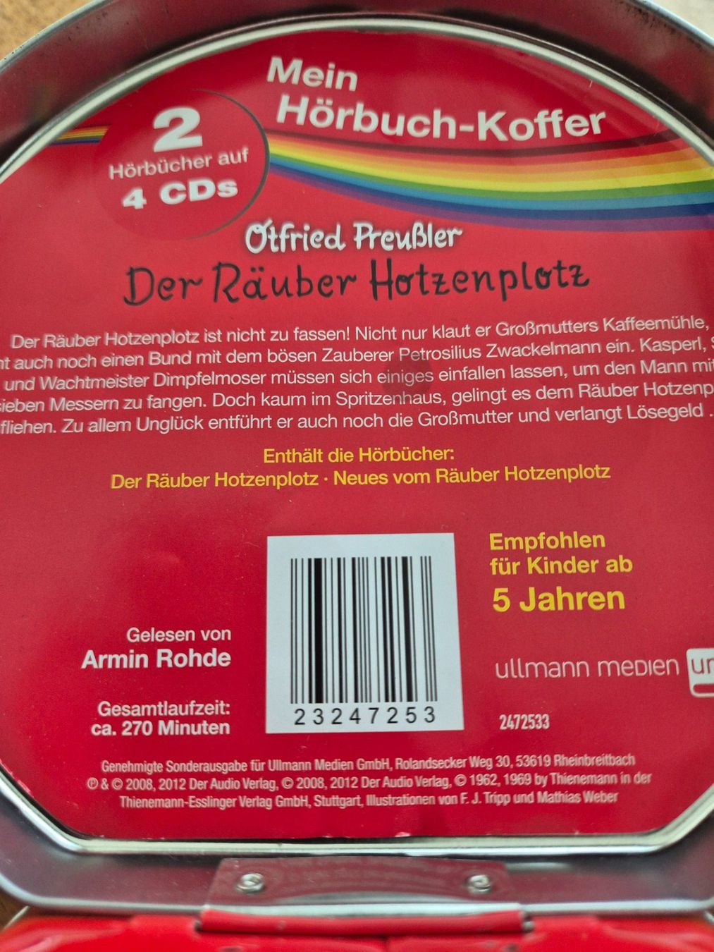 Livres audio: Räuber Hozenplotz 4 CDs ab 5 Jahren – D'occasion à Arlesheim par Bmw3204 3