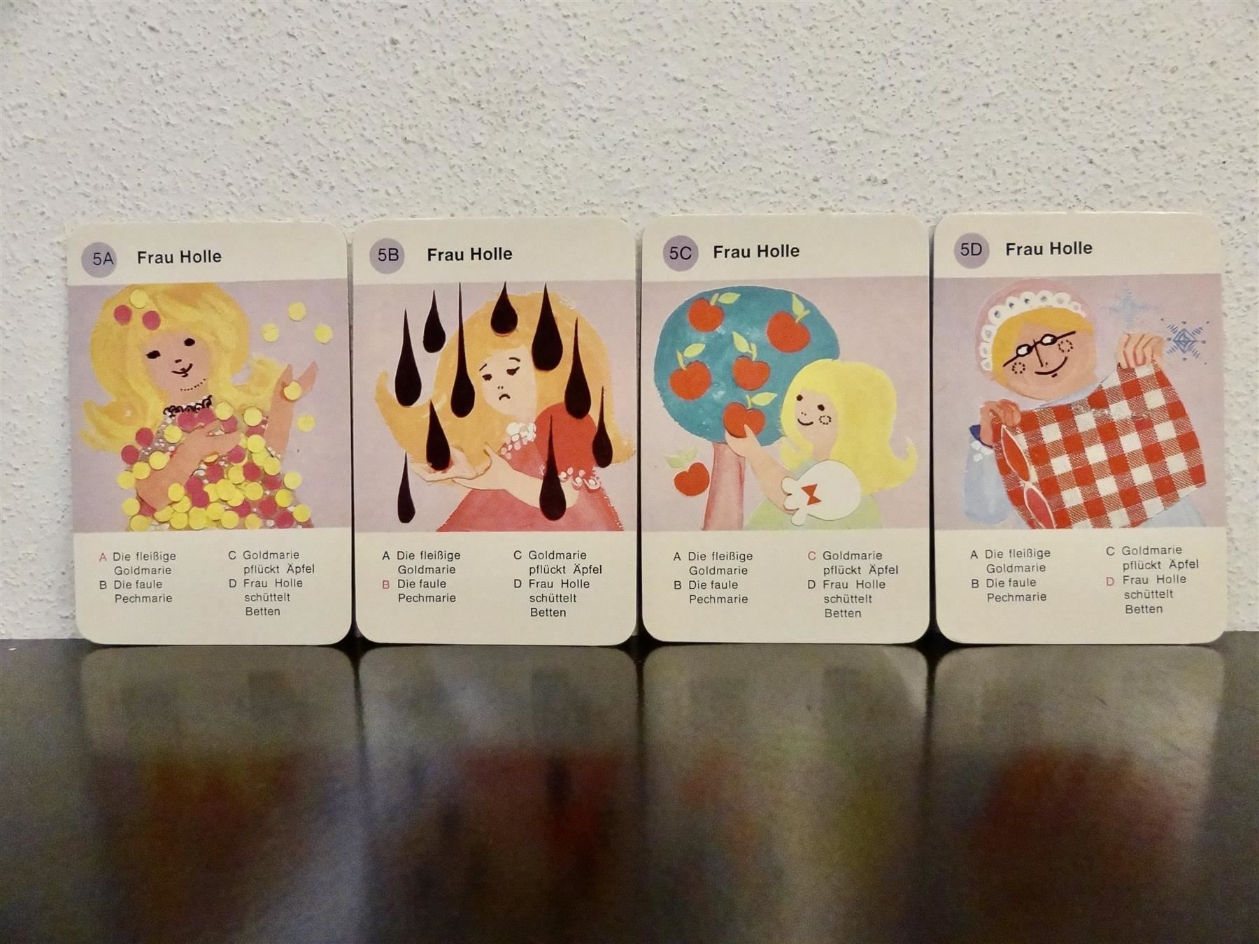 Giochi: schönes altes Quartett MÄRCHEN – Usato da Kerzers venduto da wisaundso 7