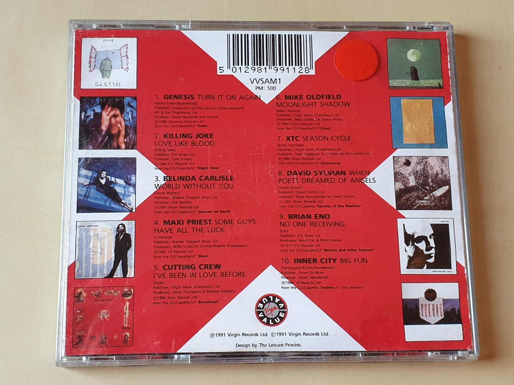 CD: X-ampler The Virgin Value Sampler – Usato da Stansstad venduto da collectorsshop 1