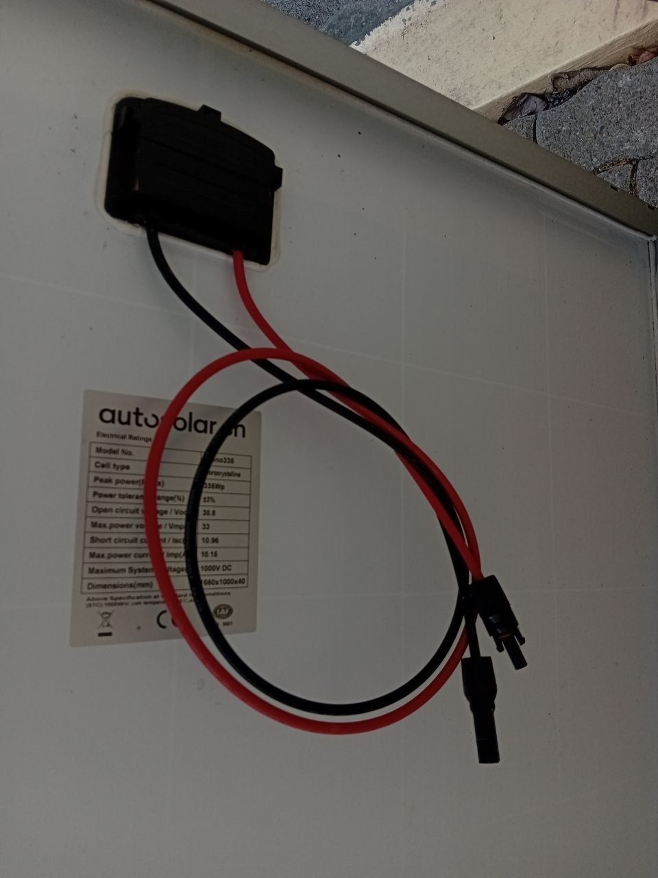 Dispositivi a energia solare: Autosolar Solaranlage Balkon Kit 300 W – Nuovo (secondo la descrizione) da Mollis venduto da Clodi2 3