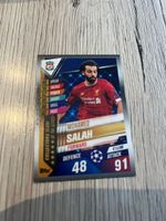 Match Attax Karte: Mohamed Salah - Liverpool Top!