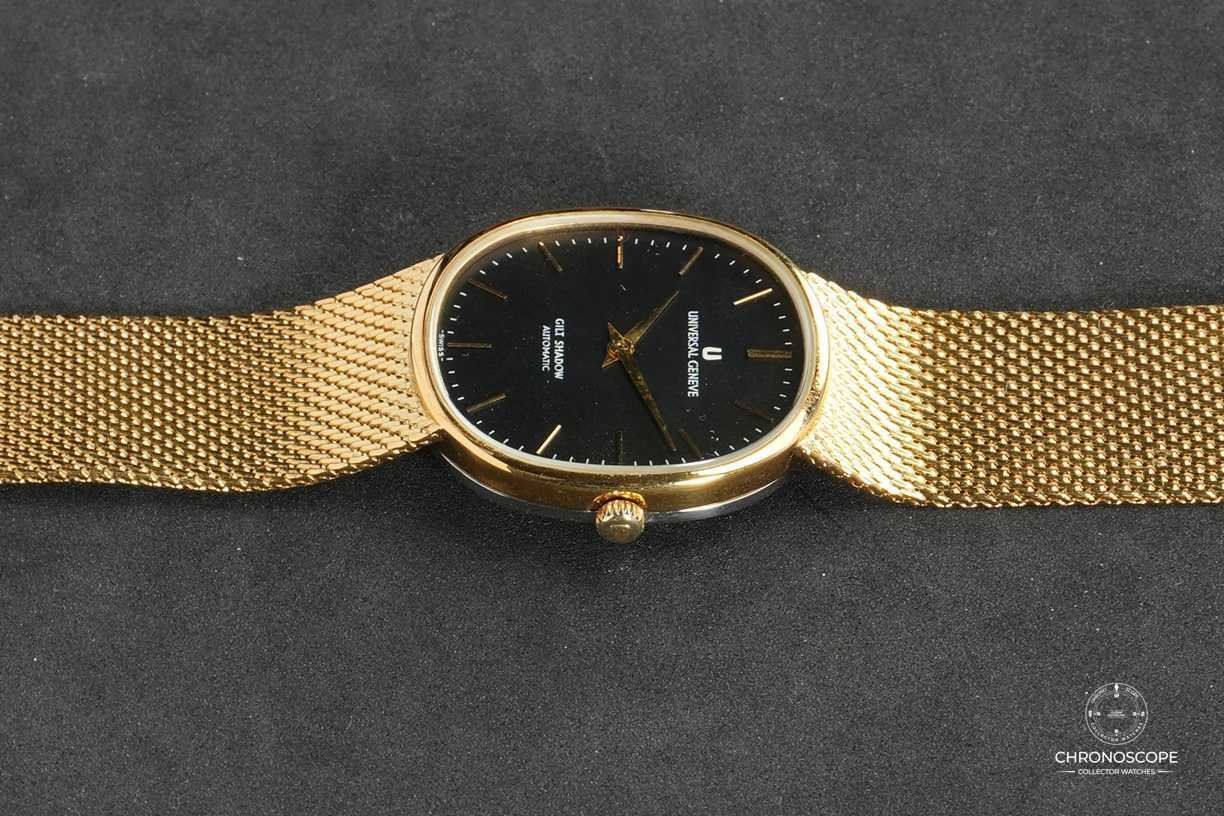 Universal Genève Uhren: Universal Geneve Gilt Shadow Ellipse Reference 566051 – Gebraucht aus Luzern von ChronoScope6004 2