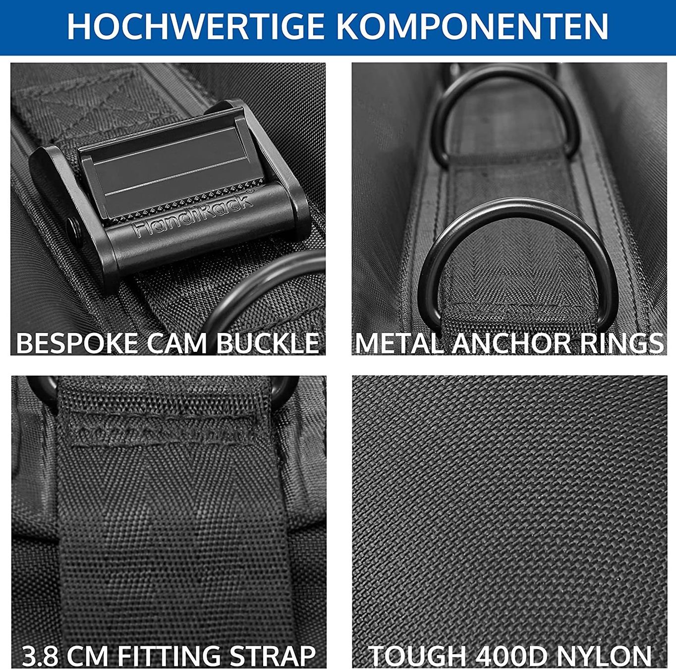 Portapacchi: Universal Dachgepäckträger für Autos Dachträger Schwarz – Nuovo e nell'imballaggio originale da Herisau venduto da Zevora 4