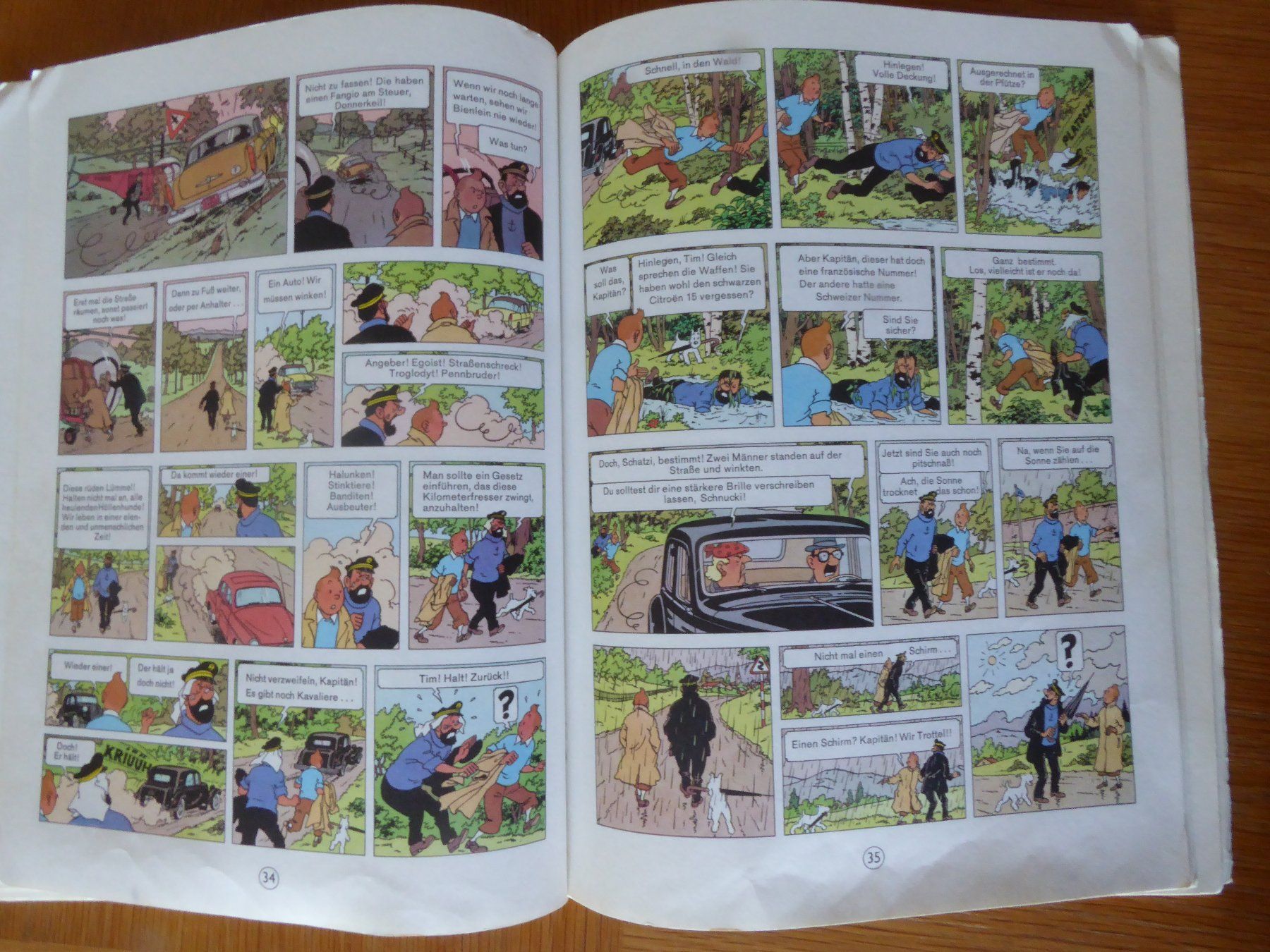 BD: Tim & Struppi der Fall Bienlein – D'occasion à Gossau SG par tenerife11 6