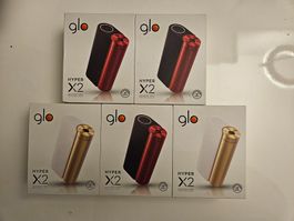 5 neue und orginalverpackte Glo Hyper X2