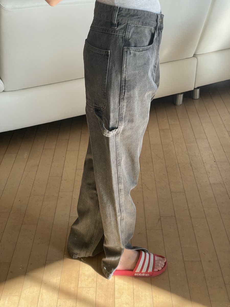 Jeans: Karl Kani graue Jeans, Grösse S – Nuovo (secondo la descrizione) da Volketswil venduto da yar_c9dx 3