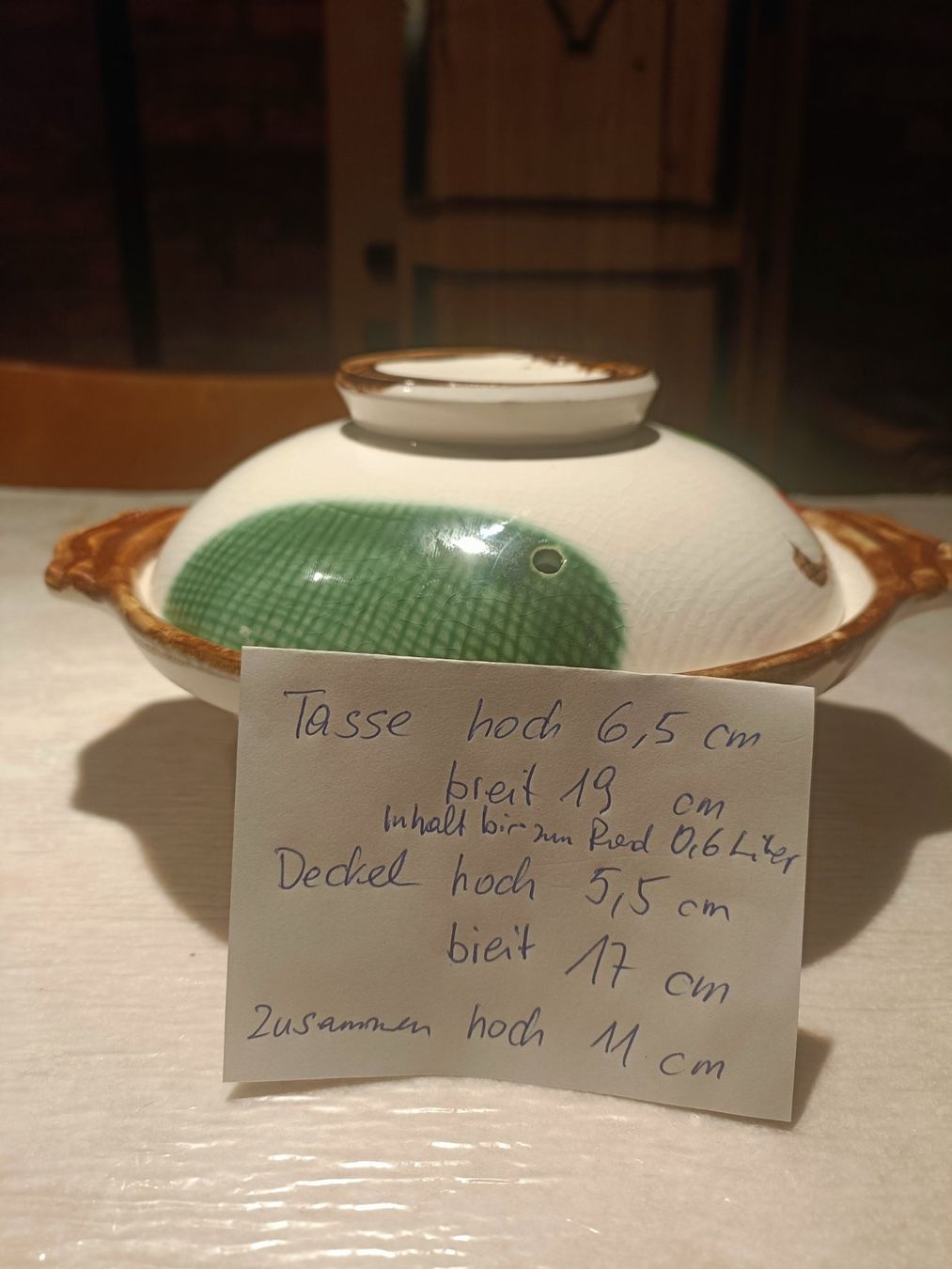 Geschirrsets: Asiatische Suppen Tassen mit Deckel – Gebraucht aus Untersiggenthal von Omegafan01 4