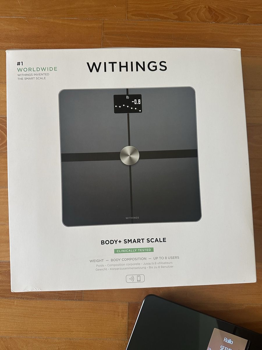Withings Bilance pesapersone: Withings Body+ Smart Scale like new – Usato da Büren an der Aare venduto da bradlee512 1