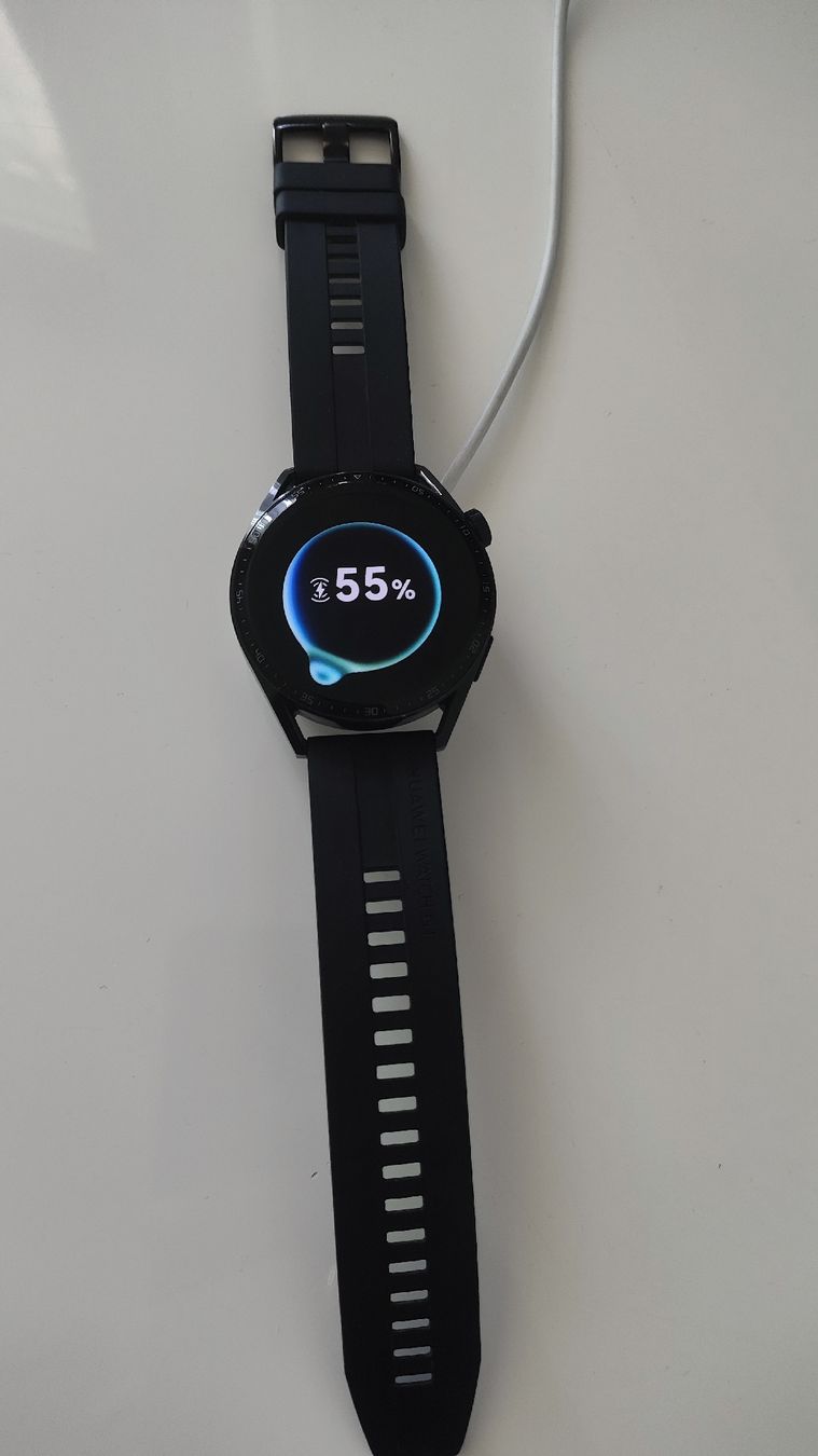 Huawei Smartwatch: Huawei Watch GT 3, 46 mm, schwarz – Gebraucht aus Flüelen von bak_7vnr