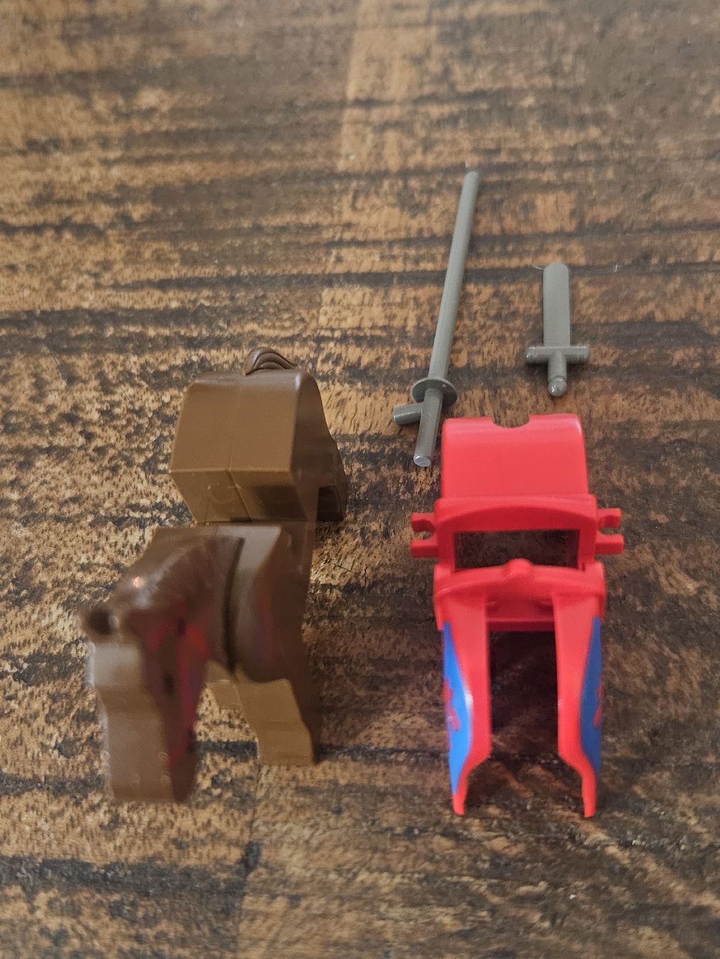 Lego Kit di costruzioni: lego Red Horse Barding, 2490pb02 – Usato da Confignon venduto da Ecrofigs 4