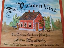 Antikes Bilderbuch , Aufklappbuch / Rarität !