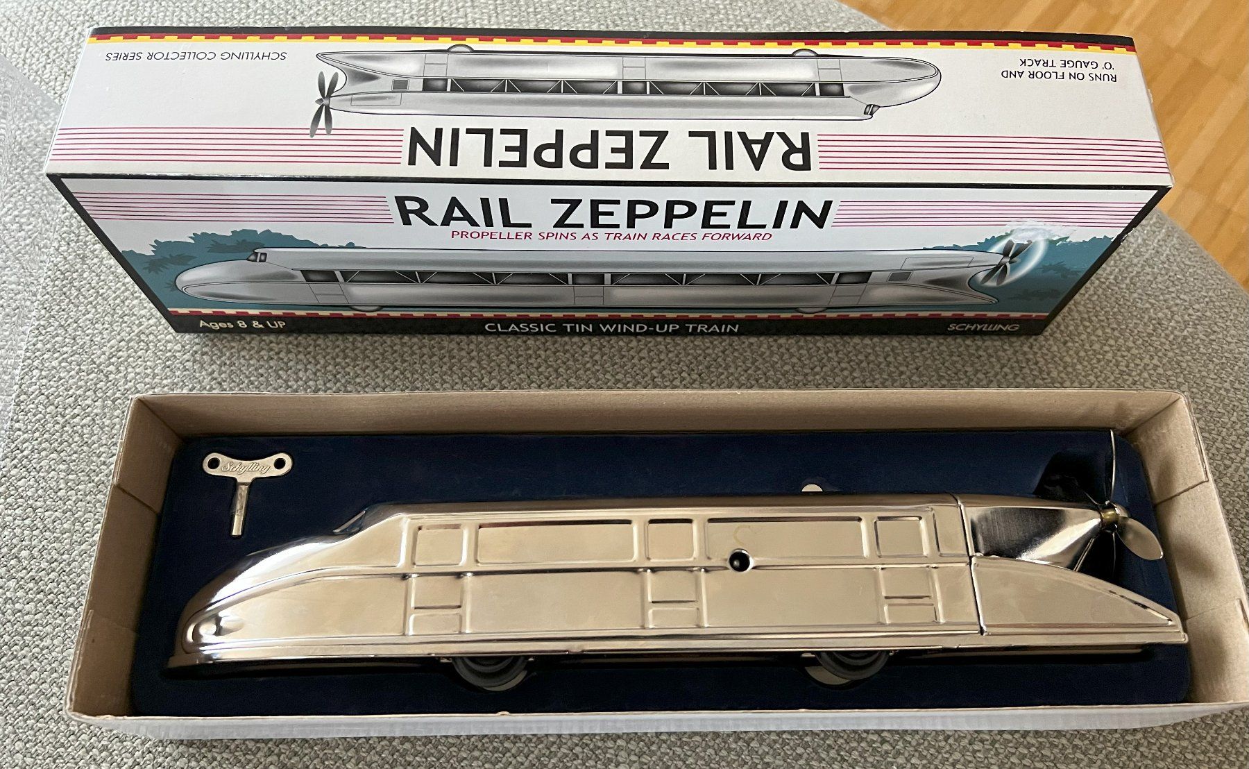 Kit di modellismo & Modellini statici: NEU - Replik-Schienenzeppelin von Schylling – Nuovo e nell'imballaggio originale da Zufikon venduto da h_s_8xnb 3