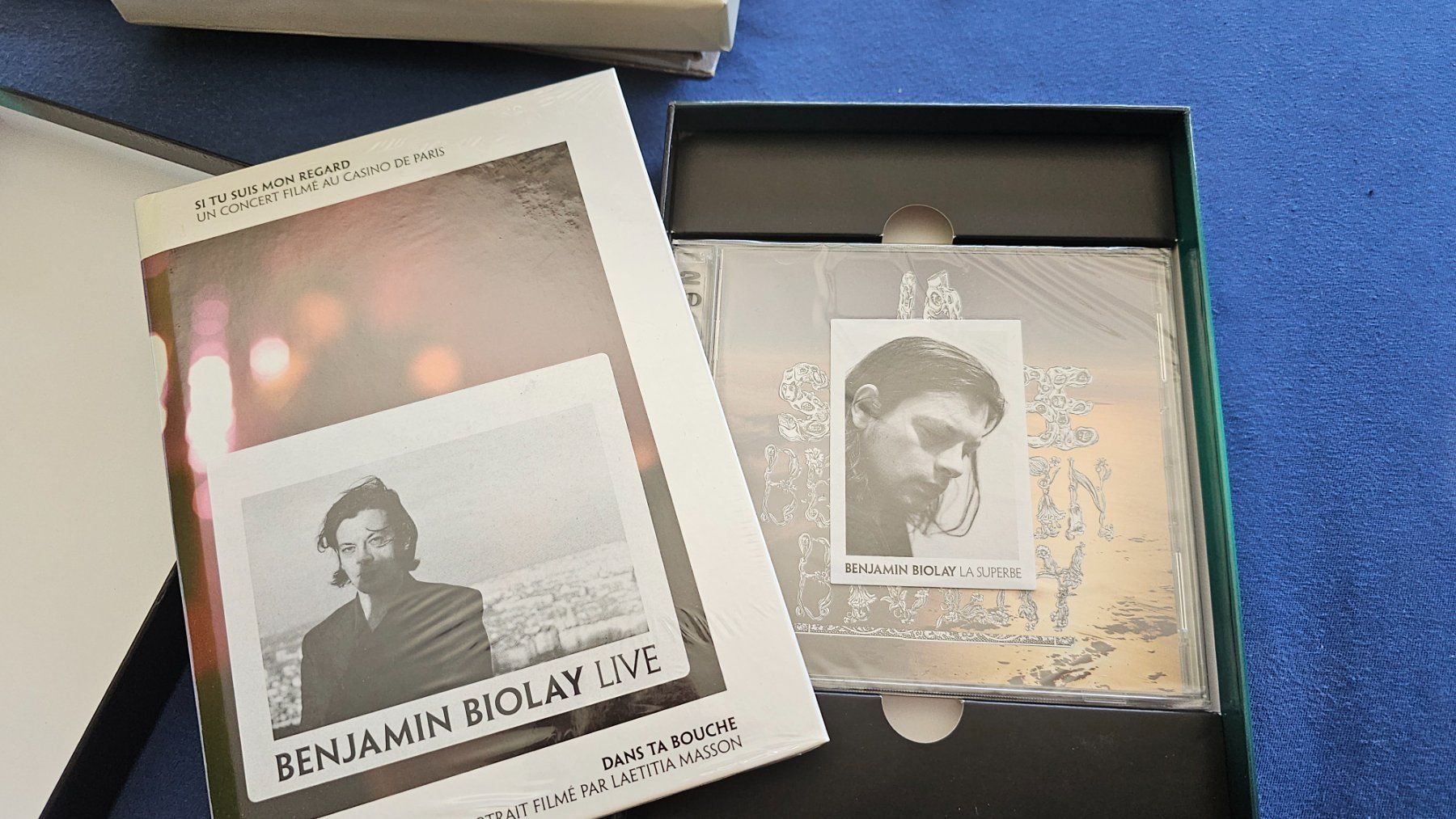 CD: Benjamin Biolay-Live/la superbe Box set/chanson/dj/hits/neu – Nuovo (secondo la descrizione) da Bremgarten AG venduto da musiccollector 2