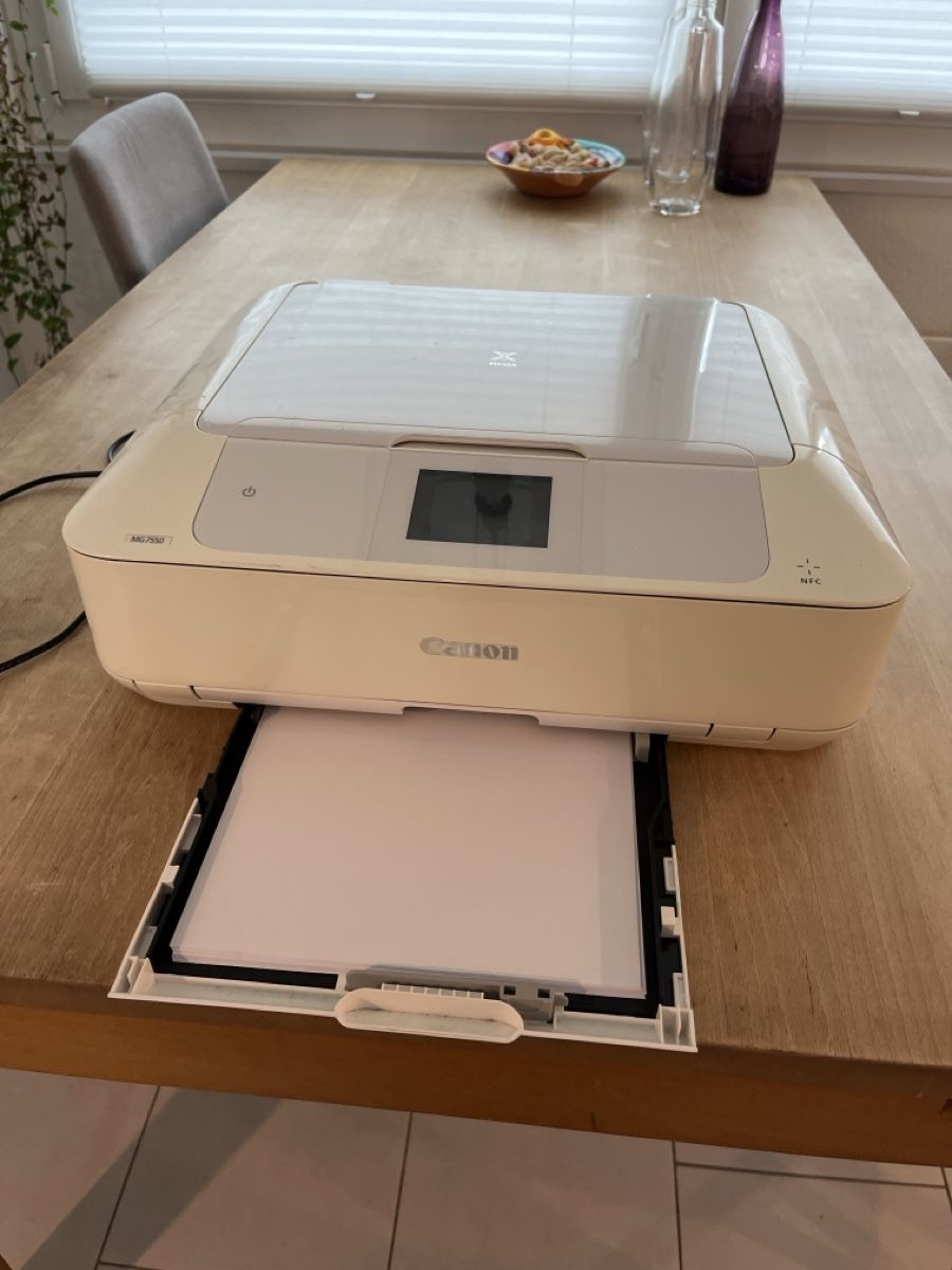 Canon Stampanti: Canon Pixma MG7550 Multifunktionsdrucker – Usato da Zürich venduto da msxtnt 4