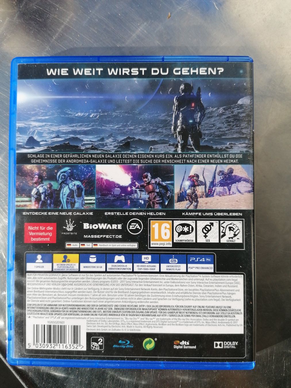 Jeux: PS4 MASS – Neuf (Voir description) à Pratteln par ThereseZ 1