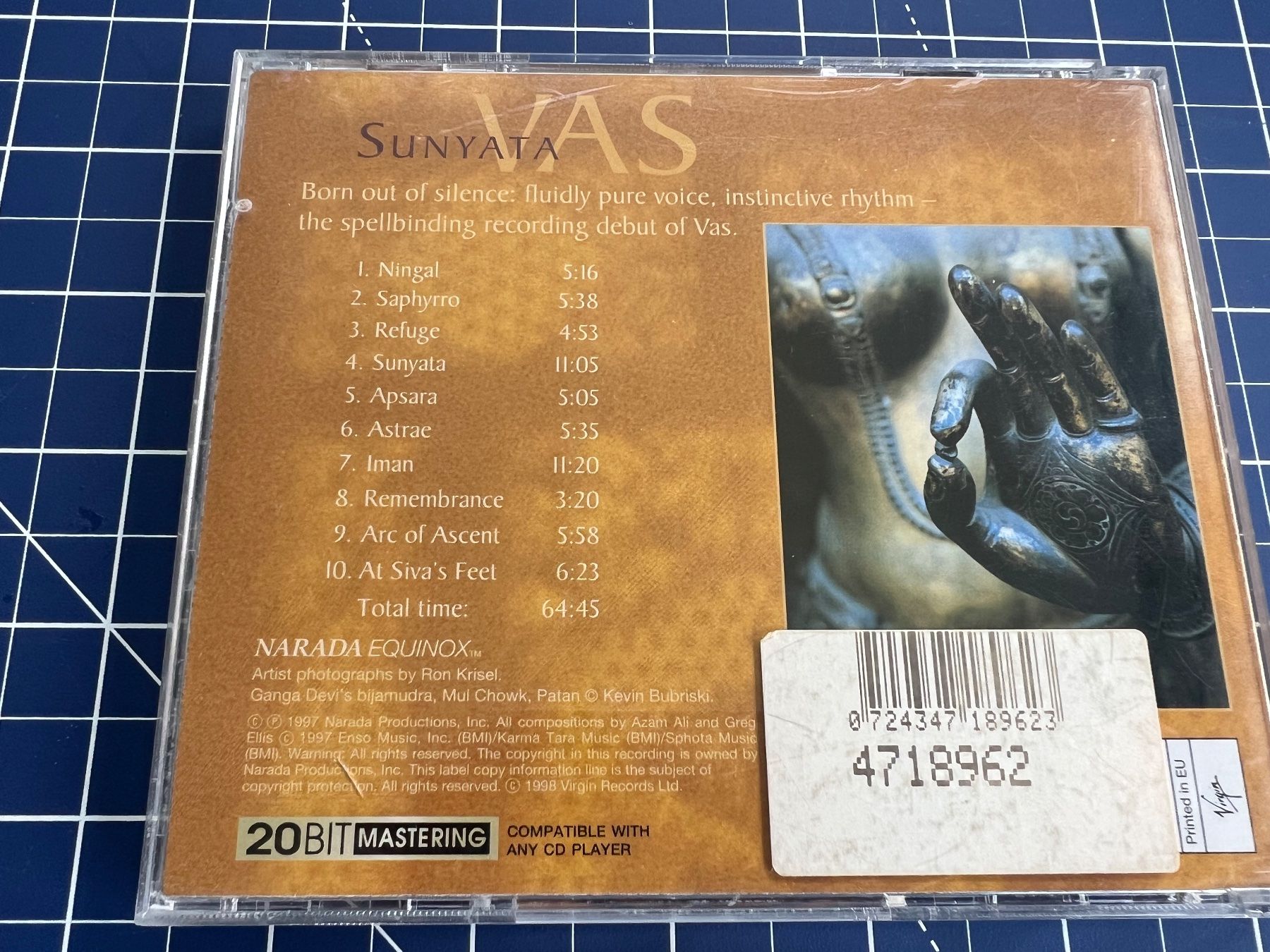 CD: Vas – Sunyata – Usato da st.gallen venduto da sophiephie 2