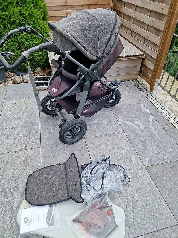 TFK Carrozzine: TFK Mono 2 Kombikinderwagen Premium Anthrazit – Usato da Birmenstorf AG venduto da NicoleInnebandy 2
