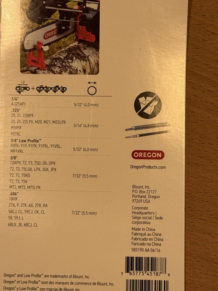 Oregon Schleifen & Polieren: Kettenschärfgerät von Oregon – Gebraucht aus Oberburg von lajoe 1