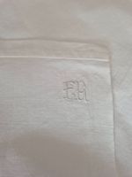 Leintuch  weiss, Monogramm EG, neuwertig