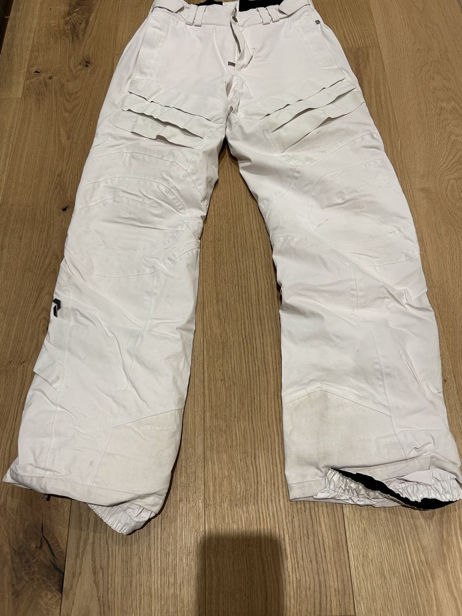 Peak Performance Pantaloni: Peak Performance, pantalon ski, blanc rose, taille M – Difettoso da Lausanne venduto da lav_5rwz