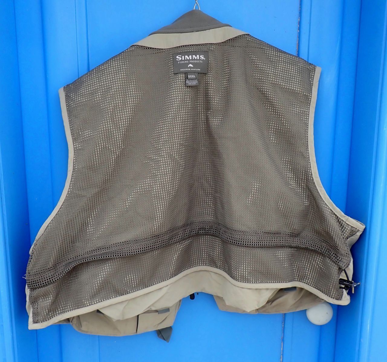 Canne da pesca: Simms Fliegenfischer Veste - Farbe Tan – Usato da Nassenwil venduto da Fwalti01 8