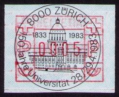 ATM 6_Sonder-VO 28./29.4.83 Zürich__150 JAHRE UNIVERSITÄT !
