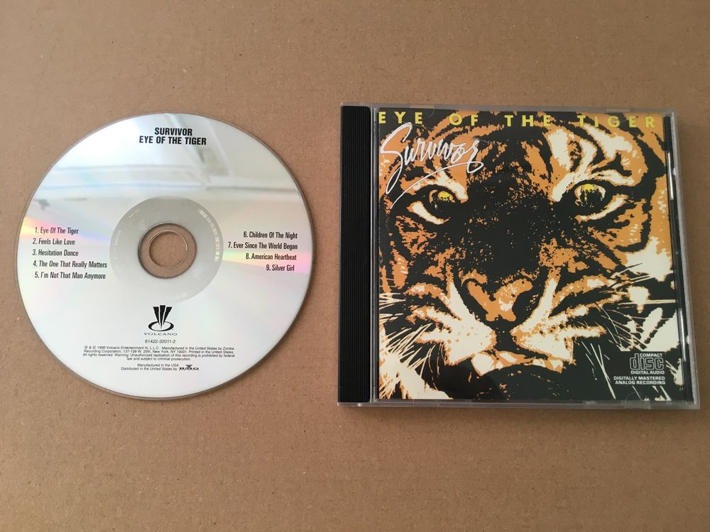 Survivor Eye of the Tiger CD Kaufen auf Ricardo