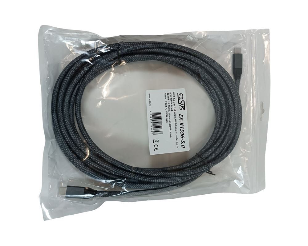 Kabel: EXSYS USB C – USB C, 5m – Neu und originalverpackt aus Luzern von Restwert_Luzern 1