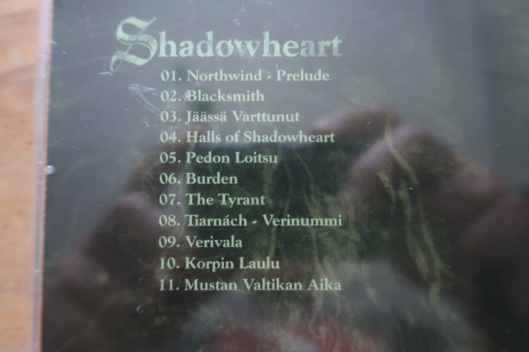 CD: KIVIMETSAN DRUIDI - SHADOWHEART - CD – Usato da Basel venduto da Patiscat 2