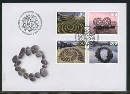 2019, FDC, Sondermarken Naturkunst (Nr. 1734–1737)