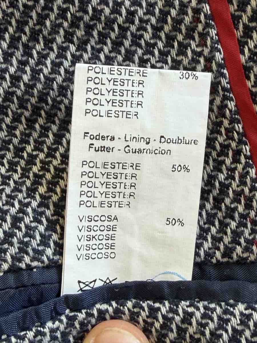 Anzüge, Sport- & Funktionsanzüge: Eredi Pisano Blazer Jacket Grey Pattern Size 48/7 – Neu (gemäss Beschreibung) aus Zürich von fed_7qv8 5