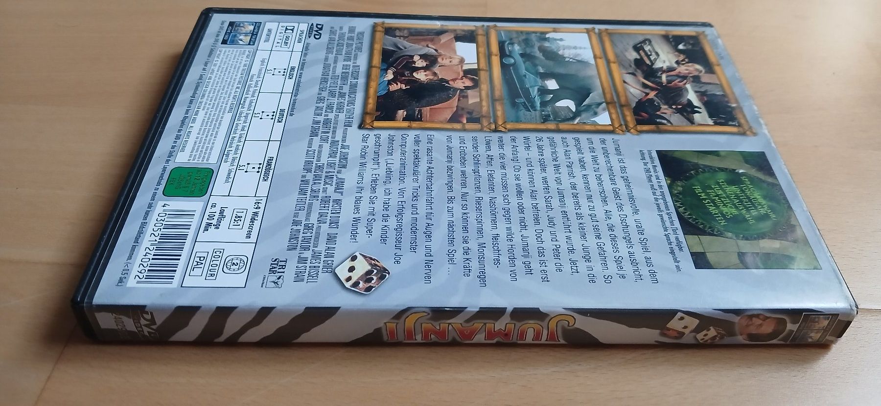 Tutti i DVDs: DVD JUMANJI – Usato da hinwil venduto da tho_j6kz 7