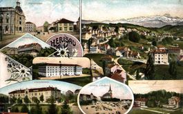 Herisau. Poststrasse, Kaserne