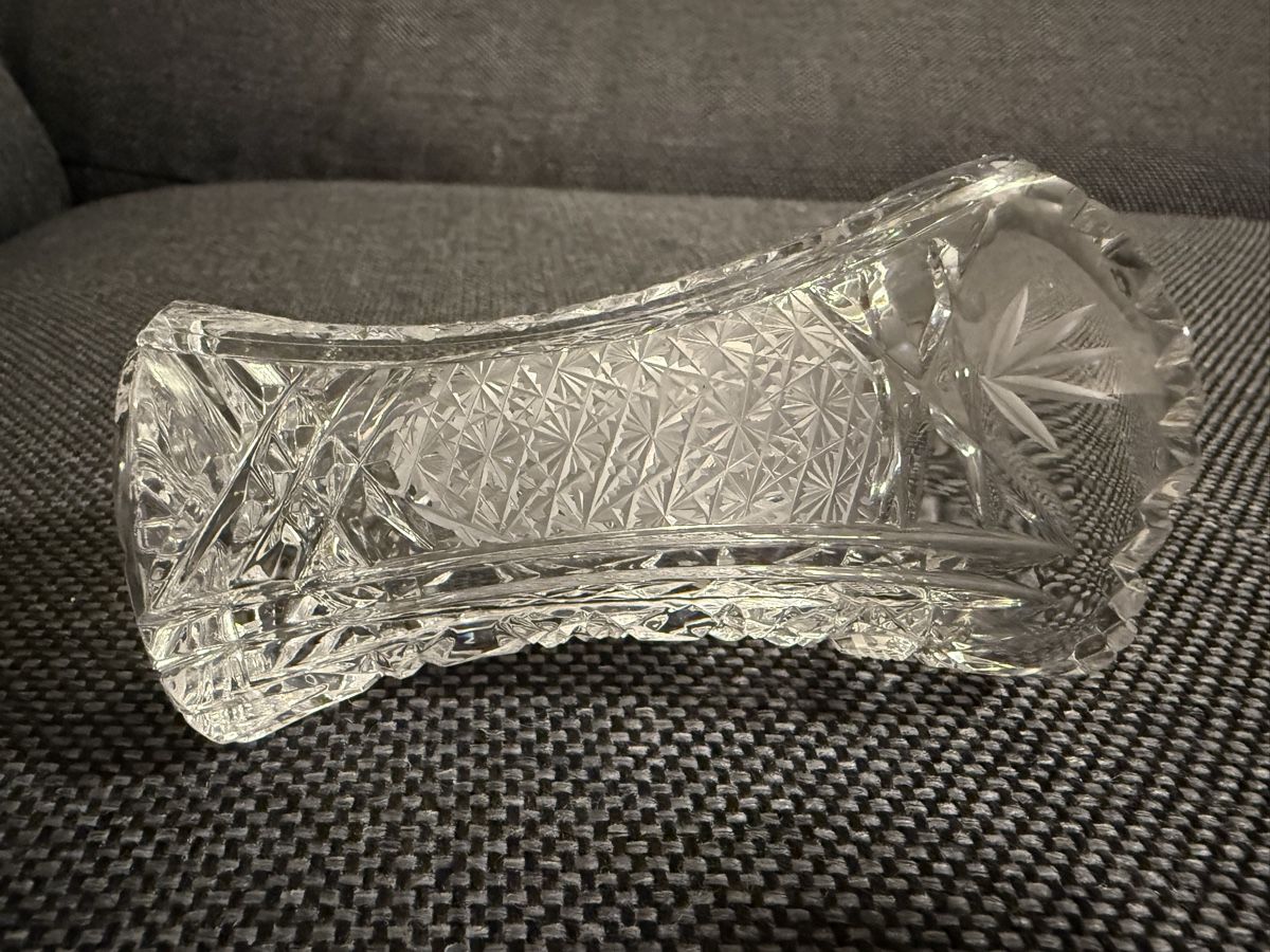 Vasi & Recipienti: Kleine Kristallvase 8.5cm hoch – Usato da Buchs SG venduto da and_d8tp 6