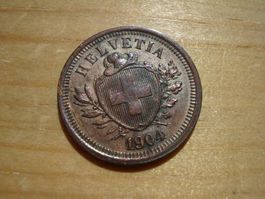 (N2) 1 Rappen 1904