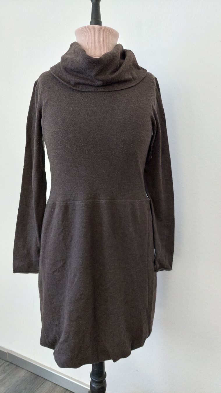 Vestiti: Braunes Strickkleid mit Rollkragen gr 38 – Usato da Gwatt (Thun) venduto da Letzte-Chance 5