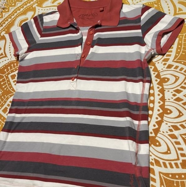 Esprit Magliette Polo: Esprit Polo Uomo di cotone a righe-M/L-chic e elegante – Nuovo (secondo la descrizione) da Gordevio venduto da LanaZimm 1