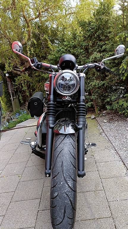 Chopper: Triumph Bonneville Speedmaster 1200 frisch ab MFK – Gebraucht aus Windisch von Elmato1 2