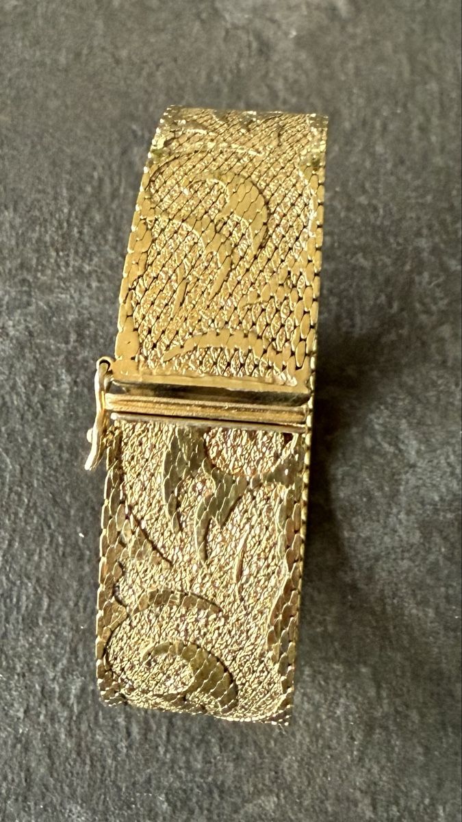 Bracciali & Braccialetti: Andreas Daub " Amerikaner A D " Double Plaqué Or Bracelet – Usato da Nyon venduto da stylevintage79 2