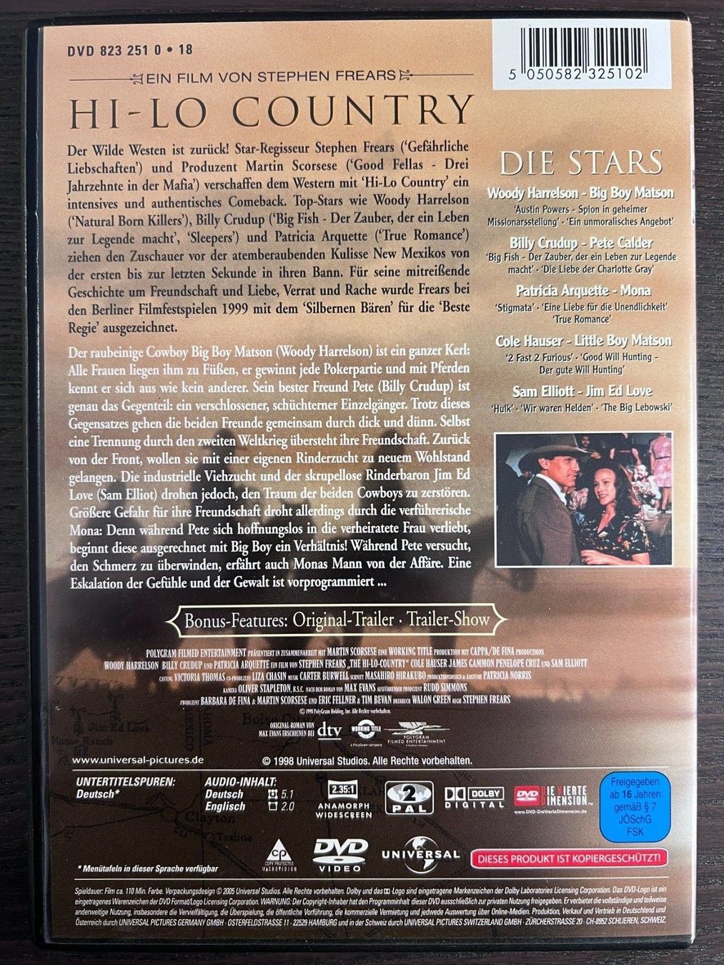 Tutti i DVDs: Hi-Lo Country – Usato da Zürich venduto da FilmFreunde 1