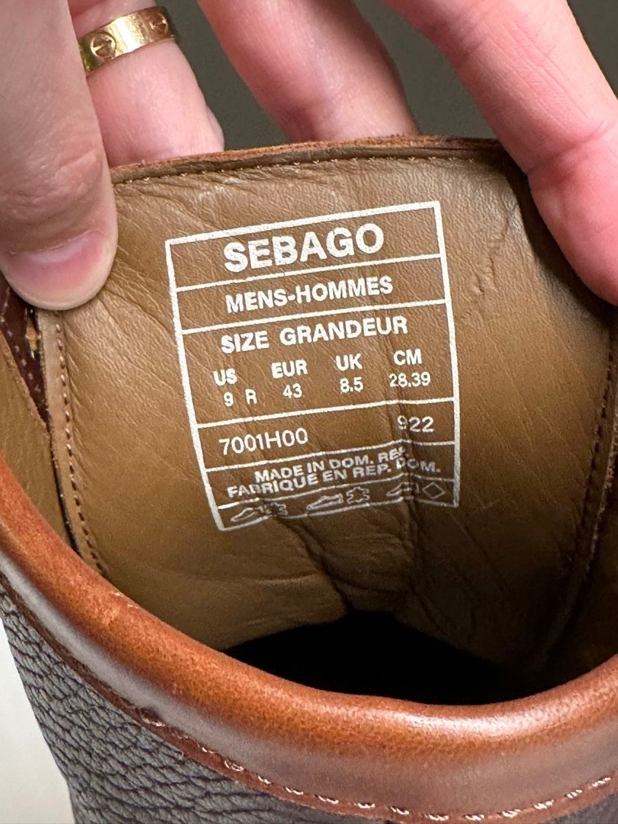 Sebago Scarpe da uomo: Sebago Boots Gr. 43 / Np: 299.- / Leder – Usato da Bulle venduto da pb75 4