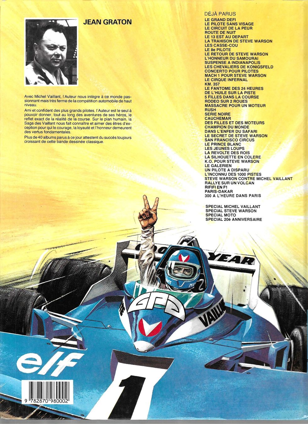 Fumetti: Michel Vaillant - Panique à Monaco - E.O. 1986 TBE++ – Usato da Savagnier venduto da Ne2065 1