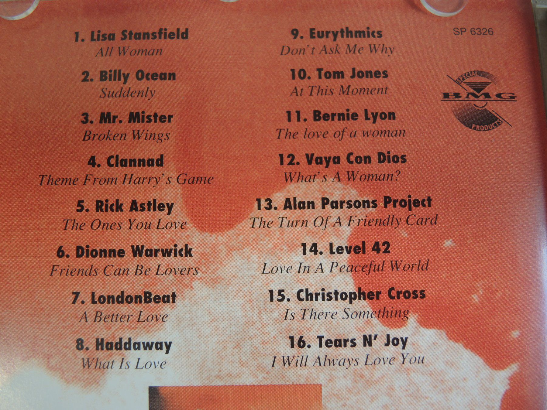 CD: CD SCARF  Marbert mit Hits von Rick Astley, Eurythmics – Usato da Rorschach venduto da maeck8 1