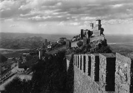 SALUTE di SAN MARINO - cartoline d' ITALIA 1953