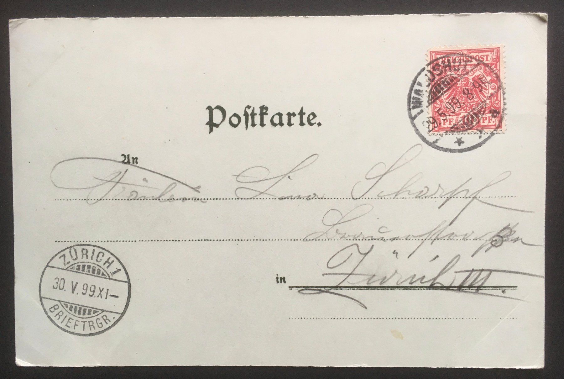Cartoline postali: Ansichtskarte Waldshut, antik – Usato da Dällikon venduto da All2 1