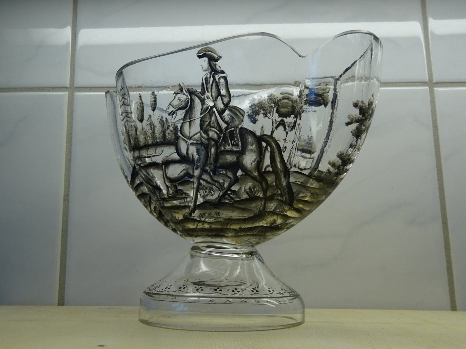 Gläser: Interessantes Zierglas – Gebraucht aus Esslingen von eintagammeer 3
