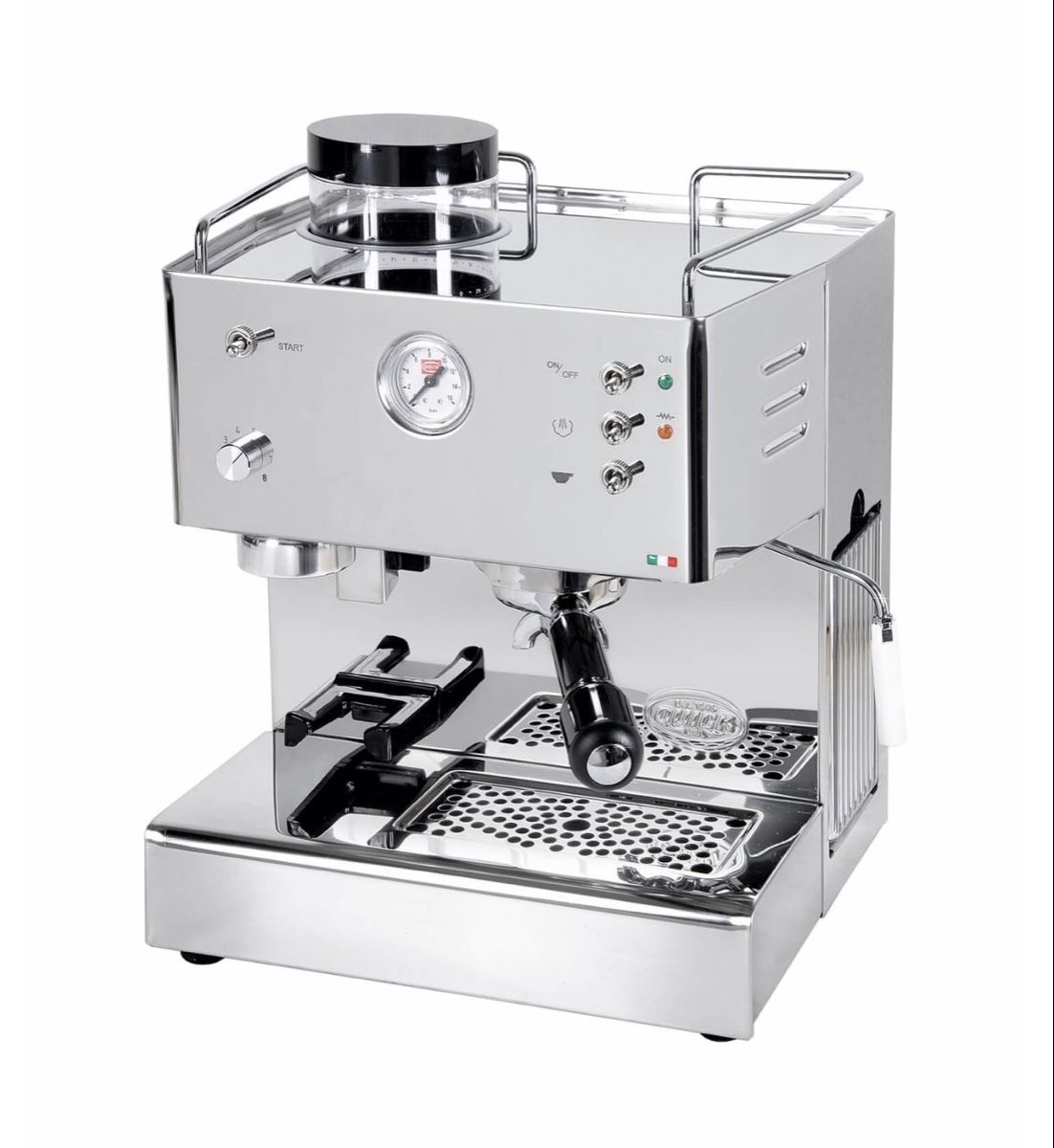Quick Mill Macchine per caffè & Macchine per espresso: Quick Mill Espressomaschine Edelstahl – Difettoso da Bern venduto da Sargnial