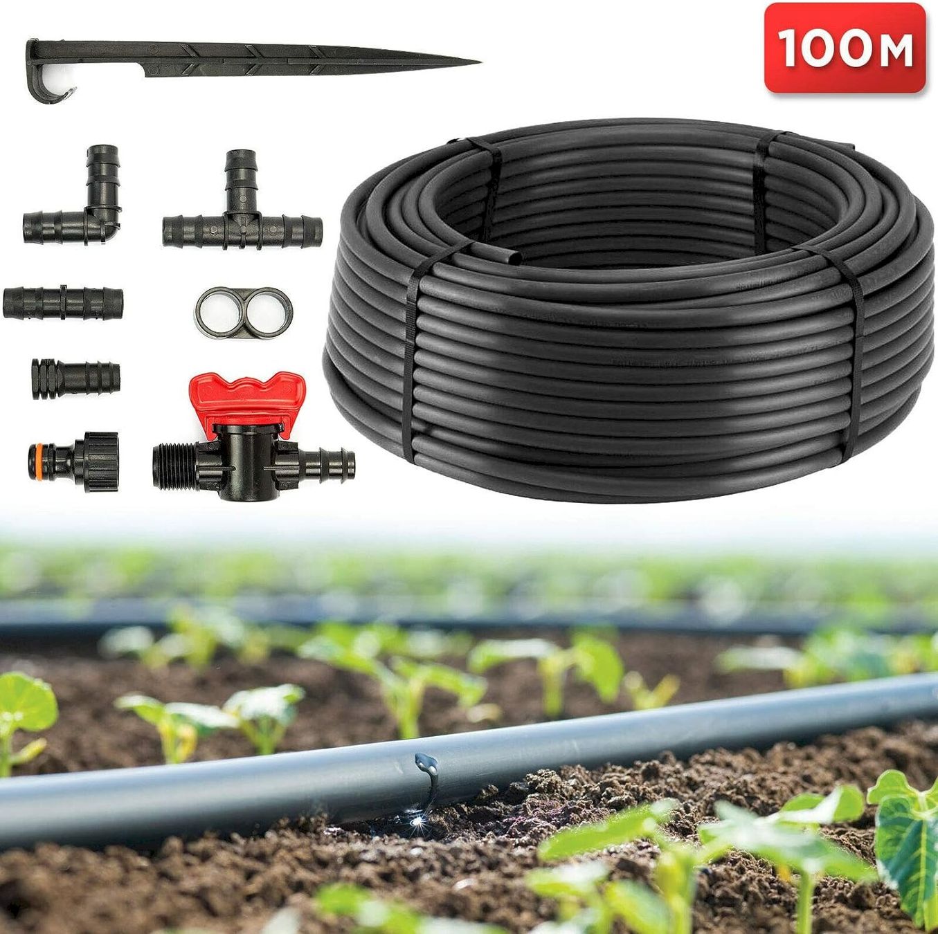 Tubi & Tubi flessibili: Erprof Tropfrohr Ø 16mm 100m – Nuovo e nell'imballaggio originale da Bottighofen venduto da zaap