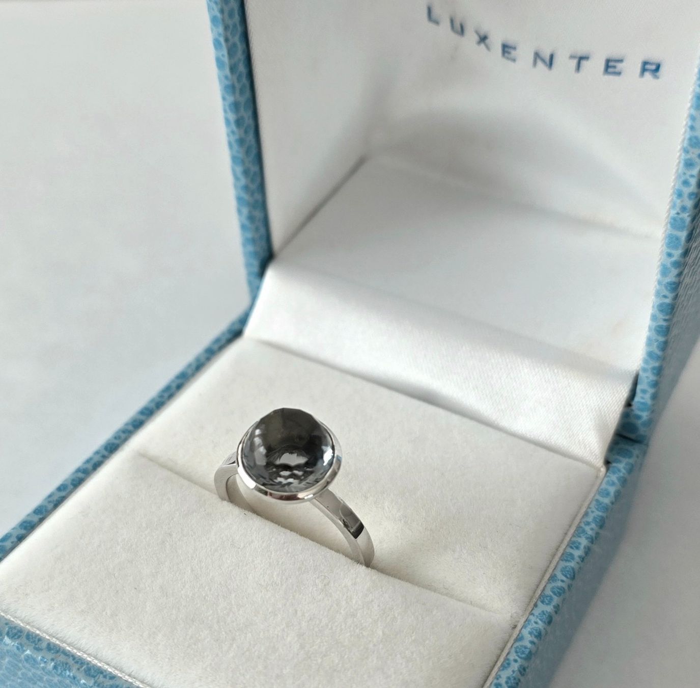 Ringe: Silber Ring 925 mit facettiertem Bergkristall  - NEU – Neu und originalverpackt aus Uetikon am See von Coralreef 1