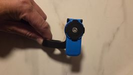 Quad Lock Lenkerhalterung schwarz blau guter Zustand
